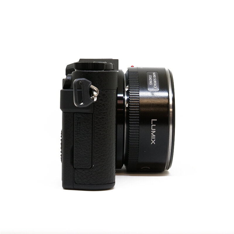 松下(Panasonic)Lumix DC-GF9XGK(14-42X)数码微型单电套机 4K美颜自拍 微单相机 黑色