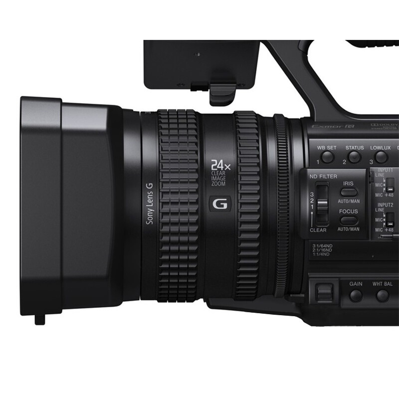 索尼(SONY)专业摄像机 手持式存储卡摄录一体机 HXR-NX100 +UWP D11+脚架专业摄像组配件套装