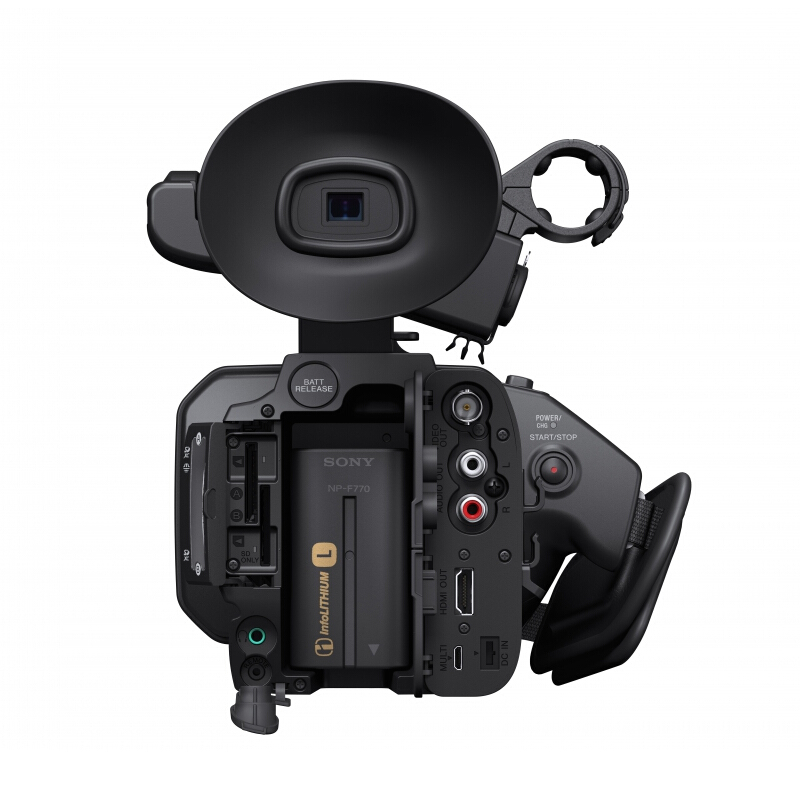 索尼(SONY)专业摄像机 手持式存储卡摄录一体机 HXR-NX100 +UWP D11+脚架专业摄像组配件套装