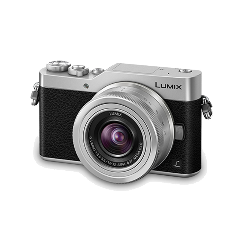 松下(Panasonic)Lumix DC-GF9XGK(14-42)数码微型单电套机 4K美颜自拍 微单相机 银色