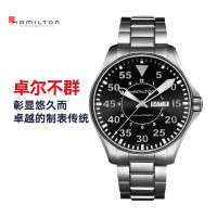 汉米尔顿Hamilton-卡其-航空系列 飞行员 H64715135 机械男表