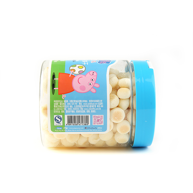 Peppa Pig 小猪佩奇 小馒头牛奶味115g/瓶