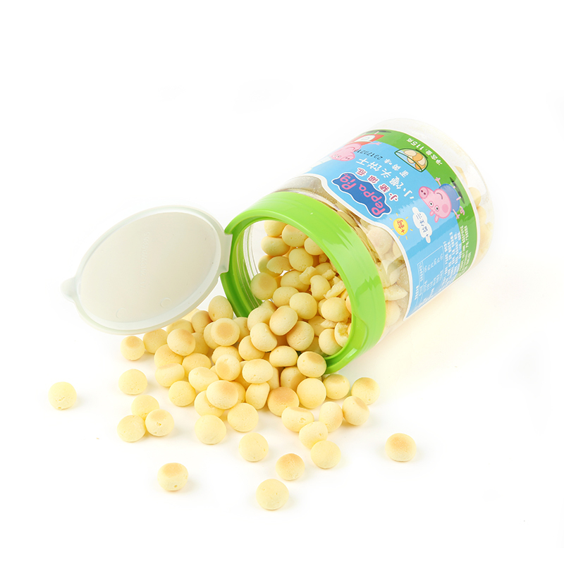 Peppa Pig 小猪佩奇 小馒头蛋黄味115g/瓶