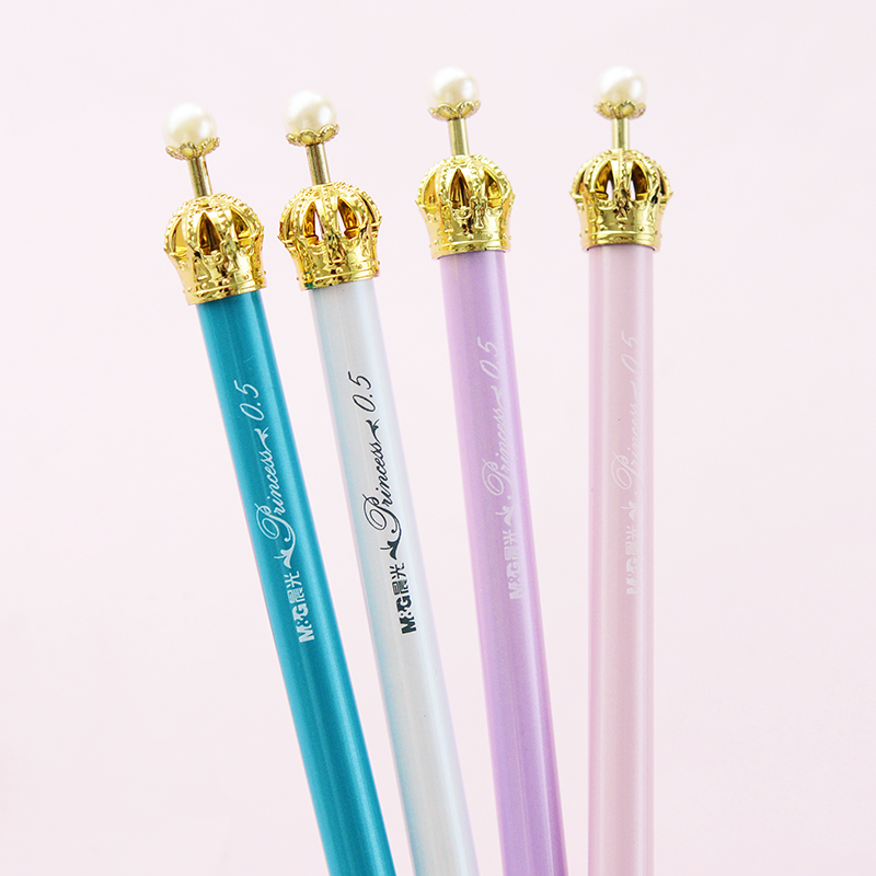 晨光韩版自动铅笔AMP44801 金属超可爱0.5mm活动铅笔 爱之皇冠 铅笔 36支
