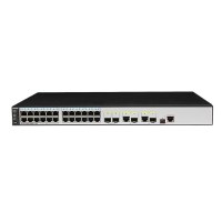 华为(DW)交换机 S5701-28TP-PWR-LI-AC 黑色 24口千兆以太网POE