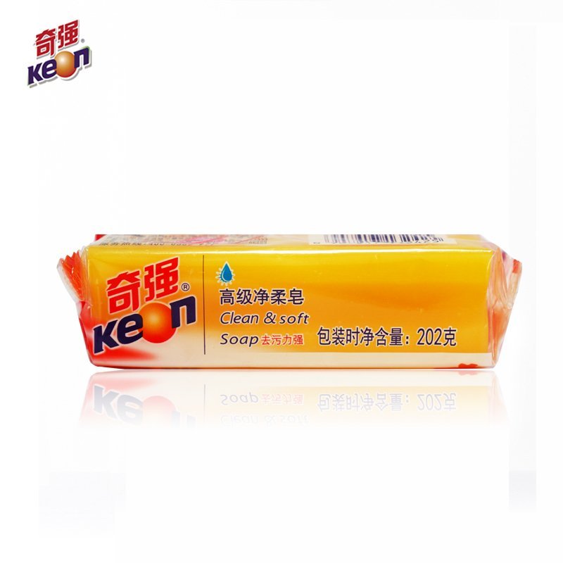 奇强 高级净柔皂202g*10 (块)