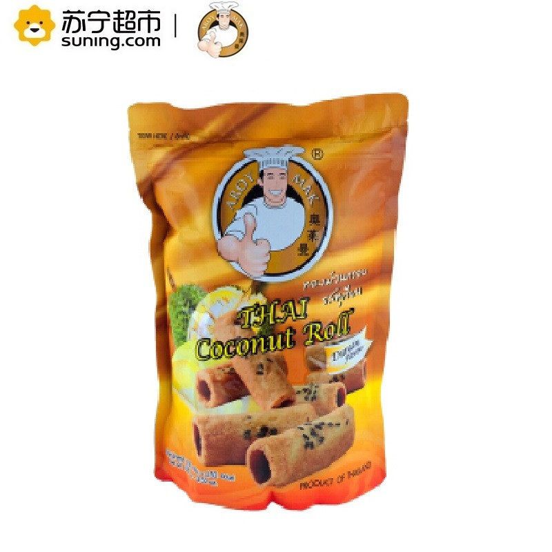 奥莱曼榴莲味椰子汁蛋卷 100g