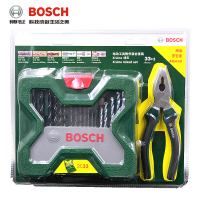 [苏宁自营]博世(BOSCH)电动工具电钻附件33支混合套装赠手动工具促销版