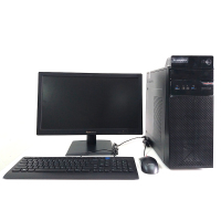 联想(Lenovo)T4900D扬天台式机 19.5英寸(I3-7100 4G 500G+128SSD W10 )