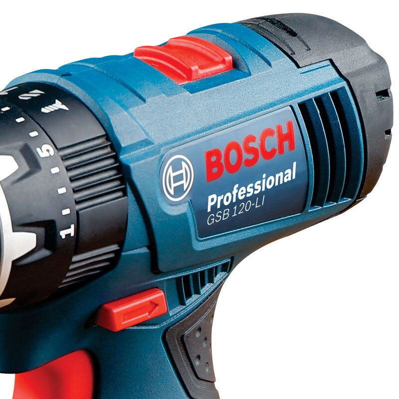 [苏宁自营]博世(BOSCH)GSB 120 单电版锂电冲击钻 家用充电式电钻 电动螺丝刀起子机正反转无极变速