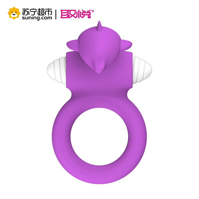 取悦海豚锁精环巧舌震动环男女共震夫妻共用双人共振毛刷刺激阴蒂震动延时套环