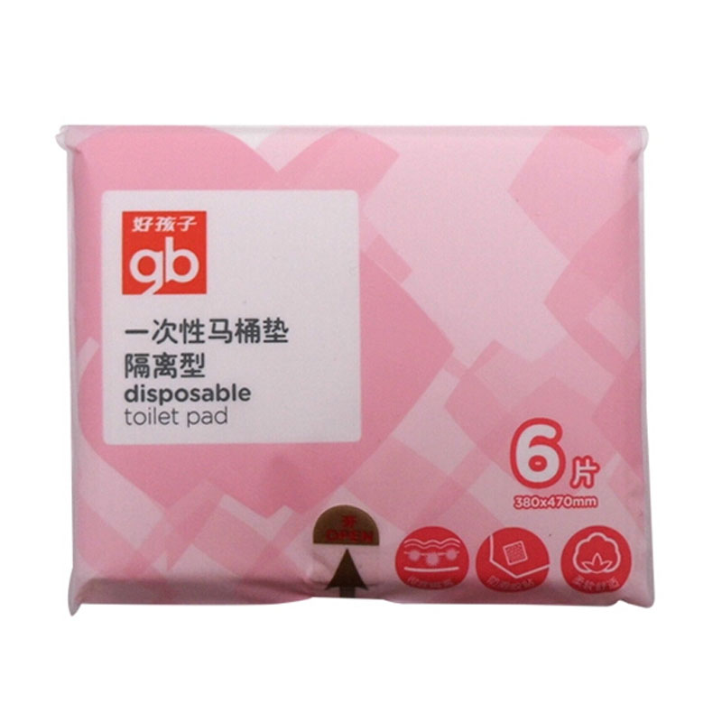 Goodbaby 好孩子gb 一次性马桶垫隔离型L 380*470mm 6片*2包