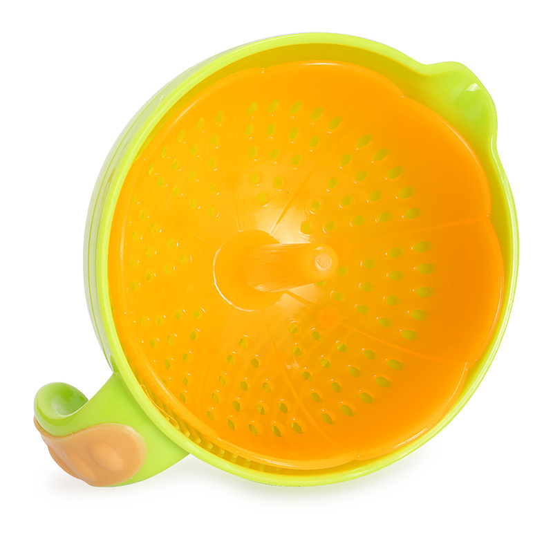 努比(Nuby) 婴儿蒸食研磨碗 宝宝辅食研磨器婴儿手动研磨碗 绿