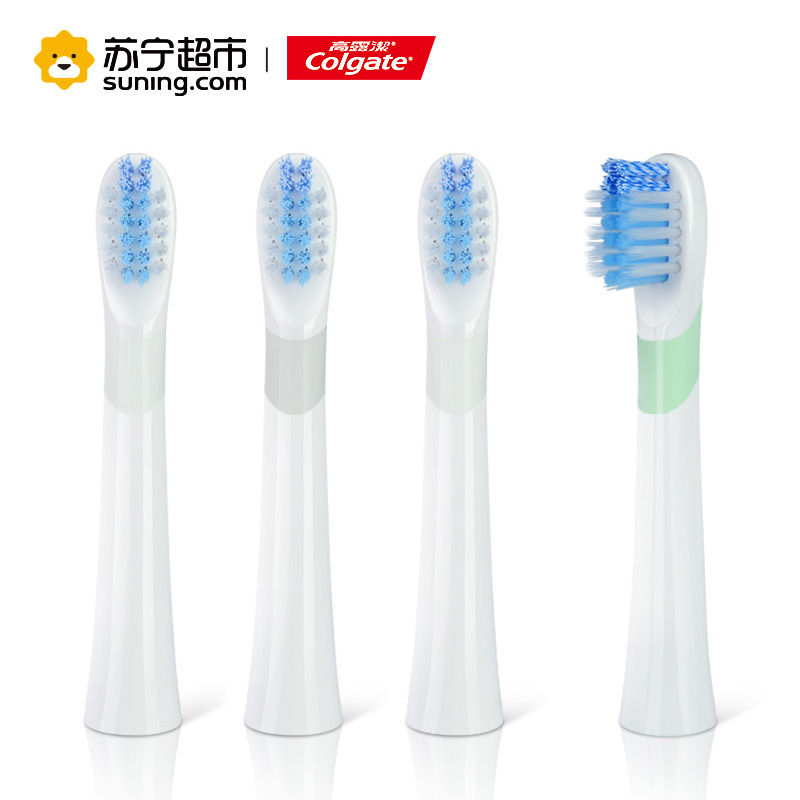 高露洁(Colgate)ProClinical三维洁净型牙刷替换刷头 4支装高清大图