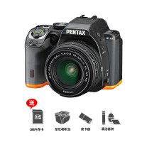 宾得（PENTAX） 数码单反相机 K-S2套机DAL18-50mmWR（翻转屏 防尘防滴 无低通滤镜) 黑橙