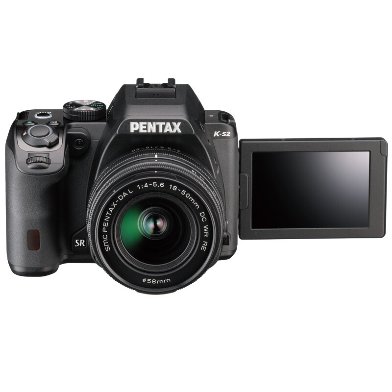 宾得pentax数码单反相机ks2套机dal1850mmwr翻转屏防尘防滴无低通滤镜
