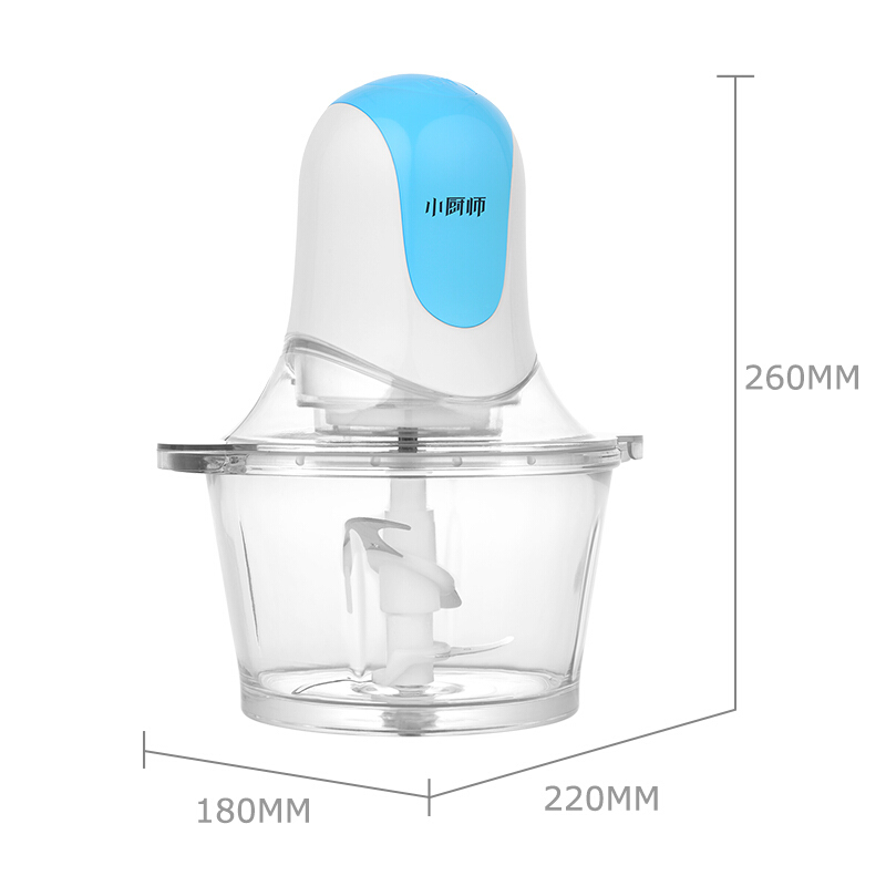 海尔(Haier)小厨师刀锋S1绞肉机 家用搅拌绞馅机 碎菜机 多功能料理机 婴儿辅食机