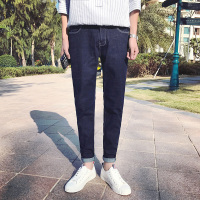 超音狼男装舒适夏季修身微弹牛仔长裤2017NQH-702