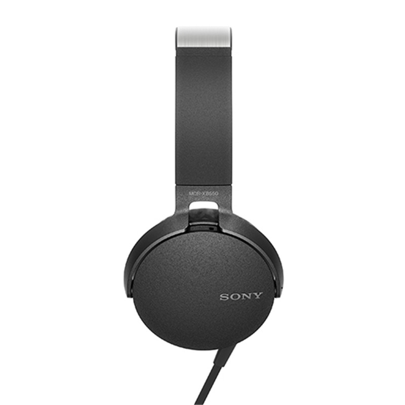 Sony/索尼 MDR-XB550AP 头戴式立体声免提通话耳机 有线控（黑色）