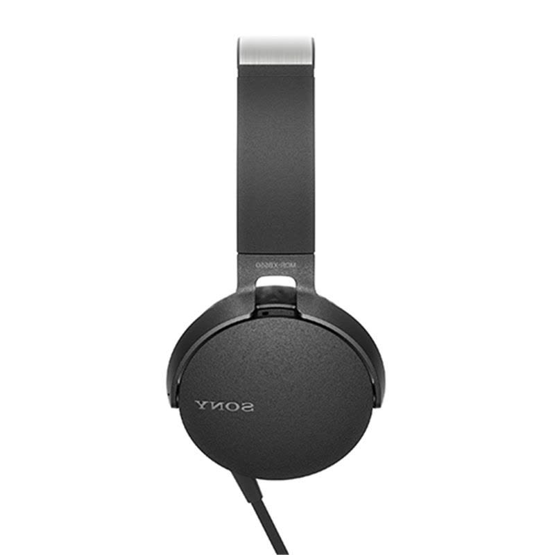 Sony/索尼 MDR-XB550AP 头戴式立体声免提通话耳机 有线控（黑色）图片