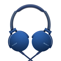 Sony/索尼 MDR-XB550AP 头戴式立体声免提通话耳机（蓝色）