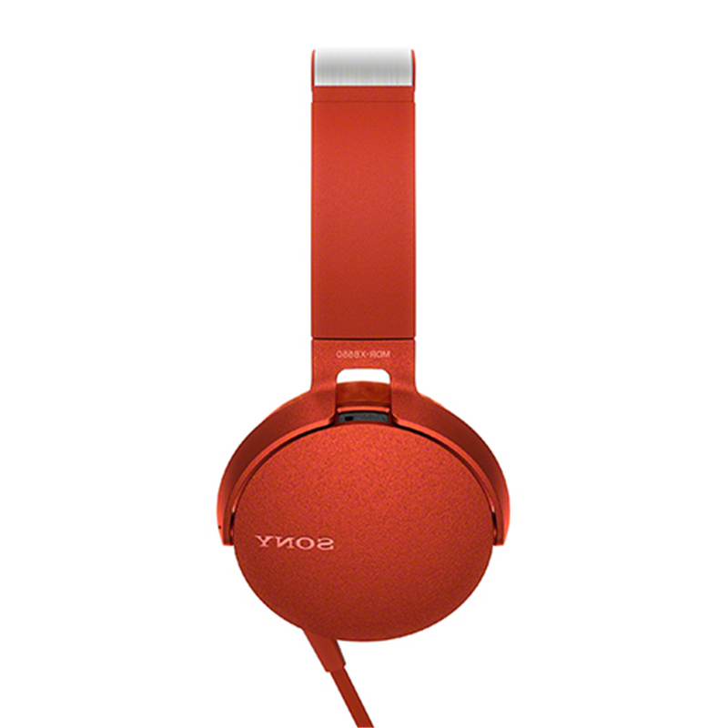 Sony/索尼 MDR-XB550AP 头戴式立体声免提通话耳机（红色）