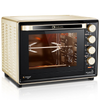长帝(changdi)电烤箱 CRTF32PD 家用多功能 搪瓷内胆 独立控温 电烤炉