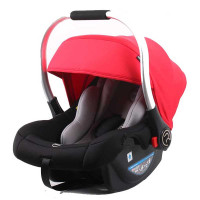 瑞贝乐(REEBABY)汽车儿童安全座椅 婴儿提篮 (0-12个月) 阻燃针织透气面料 适合所有车型