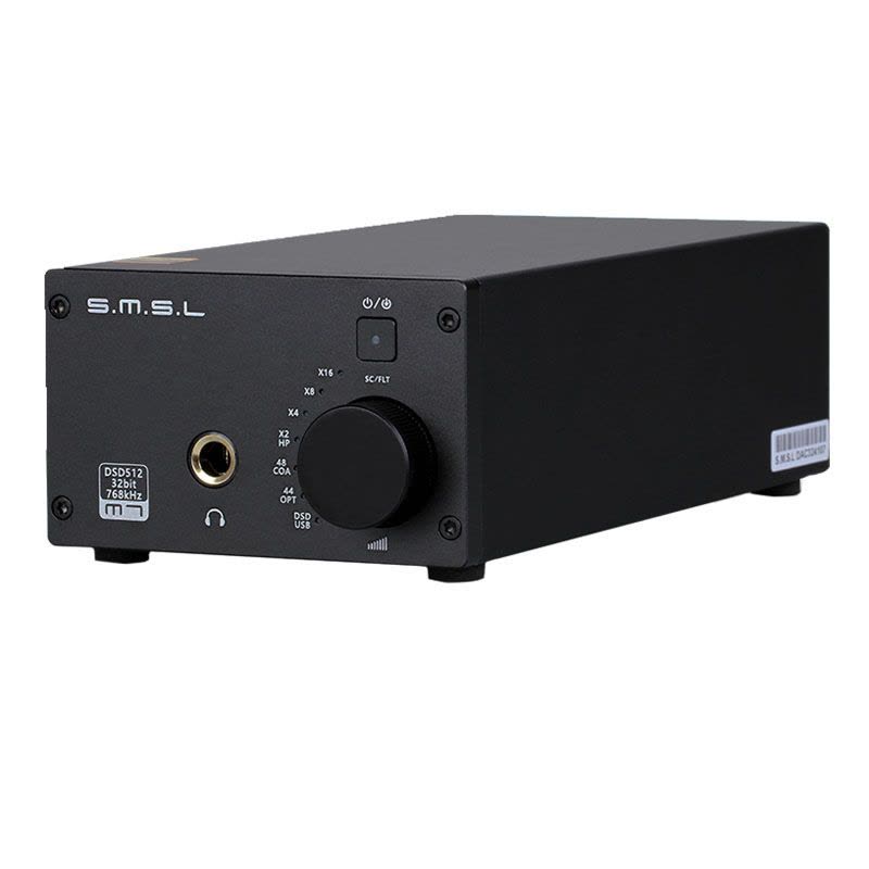 双木三林(SMSL)M7音频解码耳放一体机USB光纤同轴DAC 前级输出 黑色图片