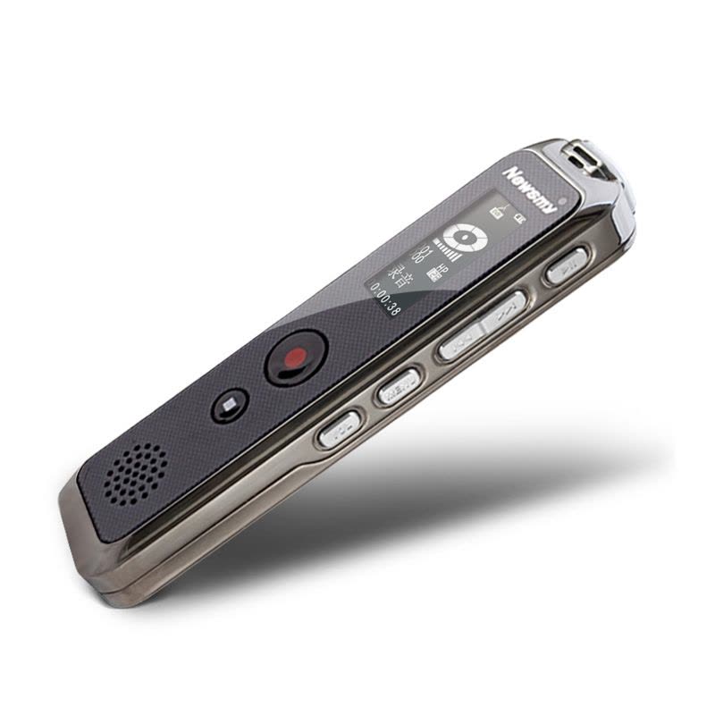 纽曼(Newsmy)RV90 专业级别芯片数字录音笔 8G 锖色 会议.学习.取证.MP3播放图片