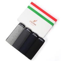 意大利袋鼠男士纯棉三角裤4条装21122US