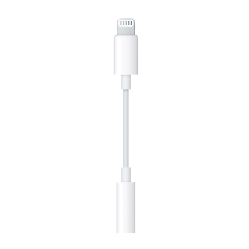 Apple MMX62FE/A Lightning 至 3.5 毫米耳机插孔转换器