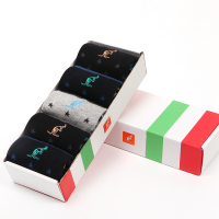 【苏宁自营】意大利袋鼠运动时尚男袜5双装31179US