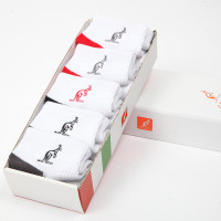 【苏宁自营】意大利袋鼠时尚运动男袜6双装31269US