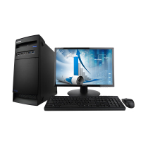 清华同方(THTF)超扬A3500-0064 商用台式电脑+21.5WLED(赛扬G3900 4G 1T 刻录 W7)