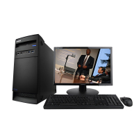 清华同方(THTF)超扬A3500-0064 商用台式电脑+23.6WLED(赛扬G3900 4G 1T 刻录 W7)