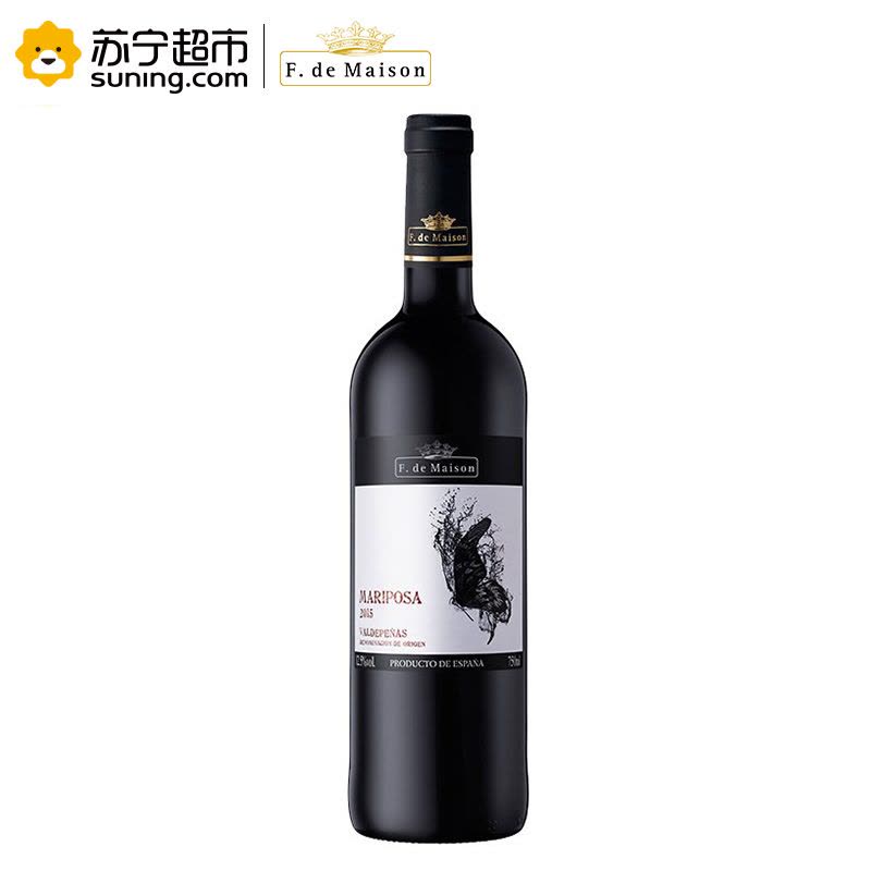 美圣世家马丽波萨之蝶红葡萄酒750ML*6图片