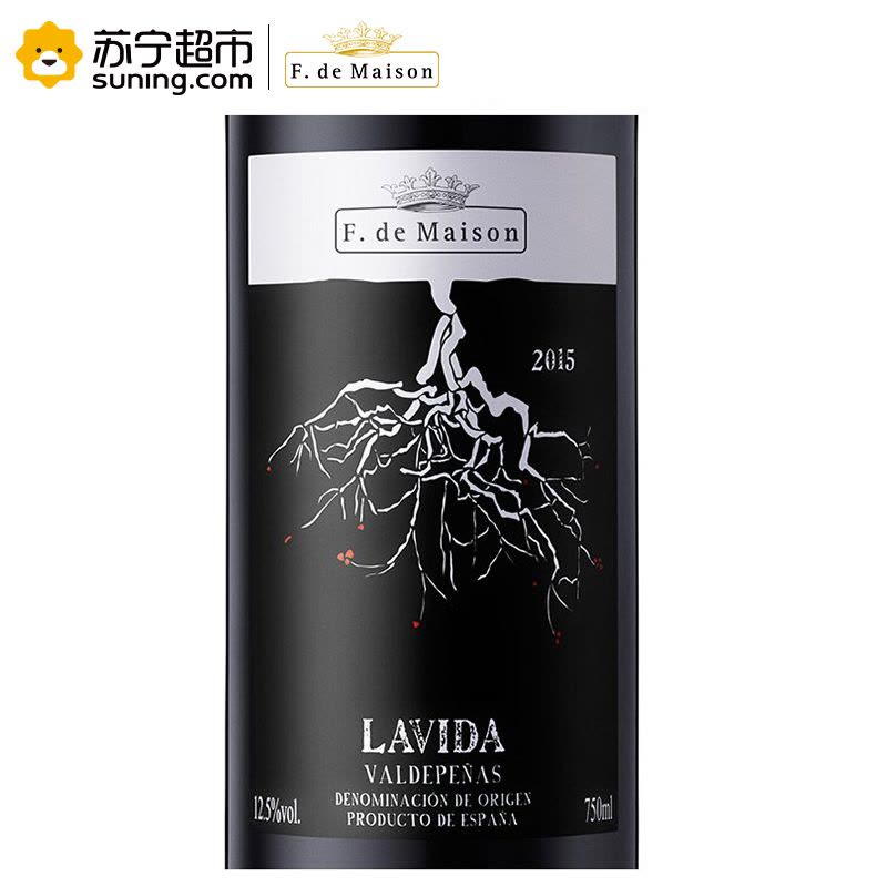 美圣世家拉维达之根红葡萄酒750ML*6图片