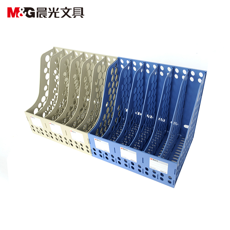 晨光文具六联文件框ADM94741 六格文件框 办公用品 1个装 灰色