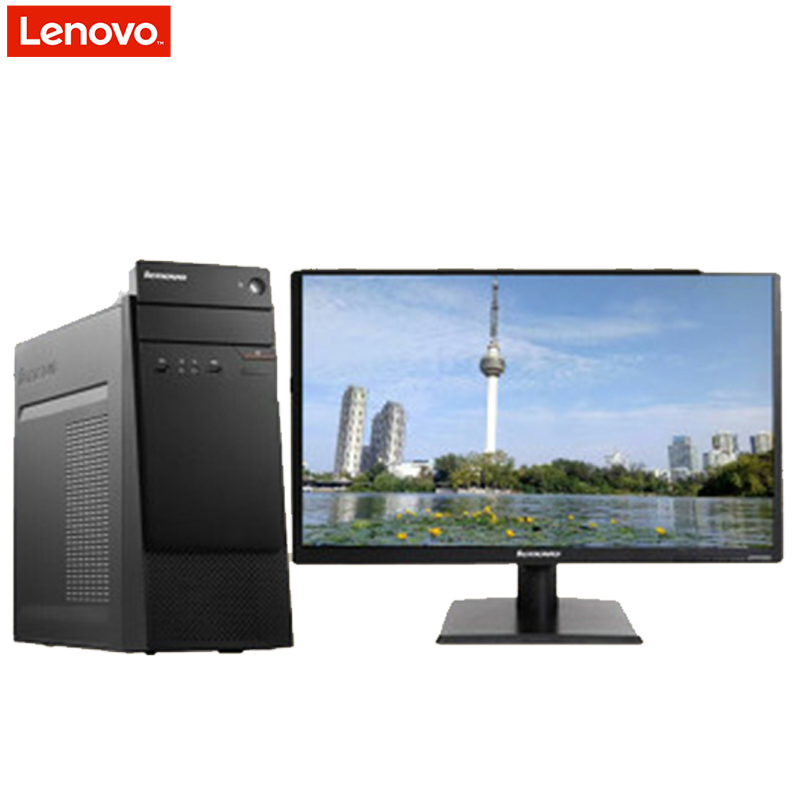 联想(Lenovo)启天M4650 台式电脑整机19.5英寸显示器(I5-6500 4G 500G 集显 黑色)