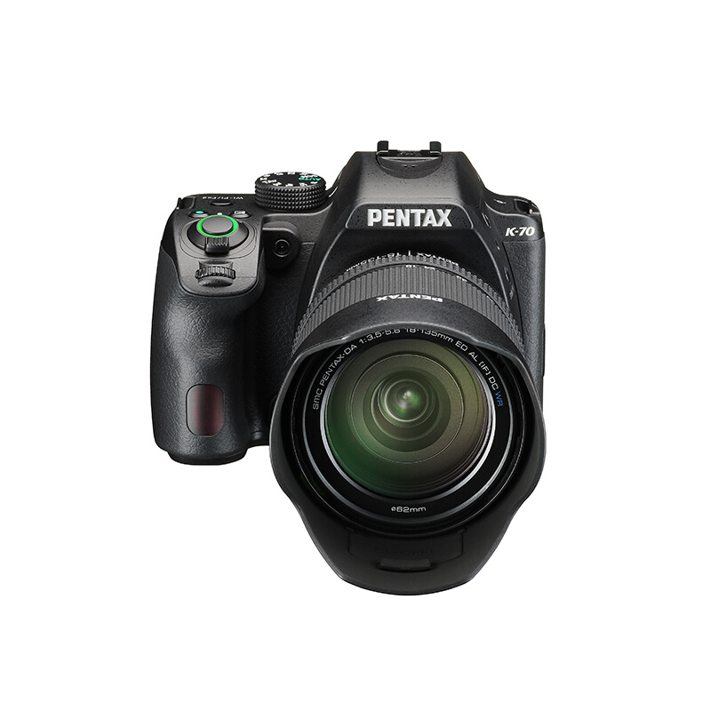 宾得(PENTAX) 数码单反相机 K-70/K70 DAL18-135WR 防尘防滴结构套机 黑色
