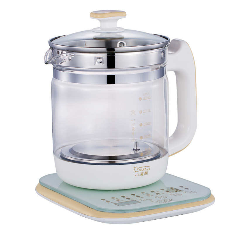 小浣熊 hm-820a 全自动加厚养生壶报价_参数_图片_视频_怎么样_问答