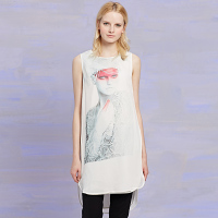 GiGirCoCo数码印花连衣裙