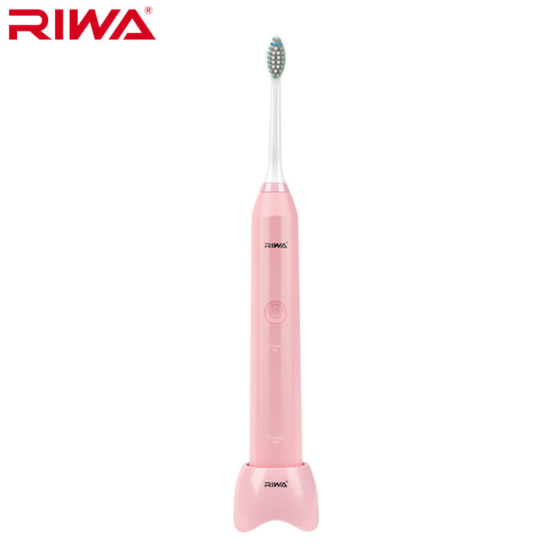 雷瓦(RIWA) RG-3002感应充电牙刷智能声波电动牙刷 魅力粉