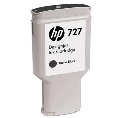 HP原装727号墨盒300毫升亚光黑色