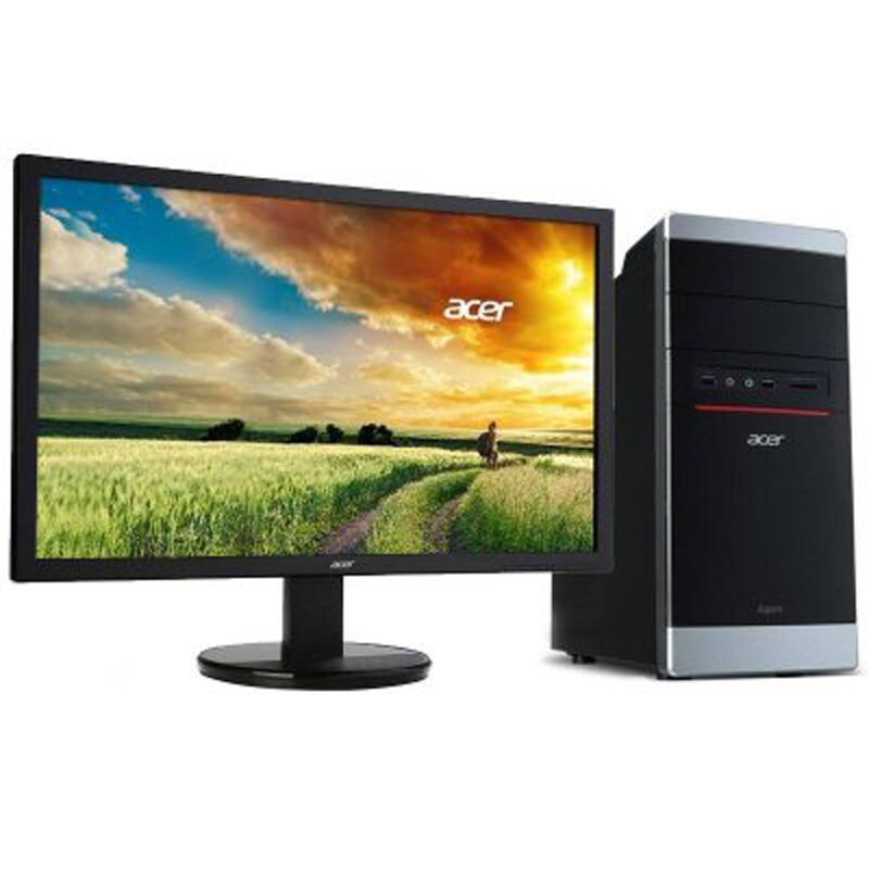 宏基(Acer)台式电脑Veriton D430(I5-6500 8G 1T 集成显卡 DVD刻录 21.5英寸)