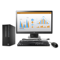 惠普(HP)商用台式电脑主机280 G2 SFF(i3-6100/4G/500B/DVD刻录/Win10/三年上门)