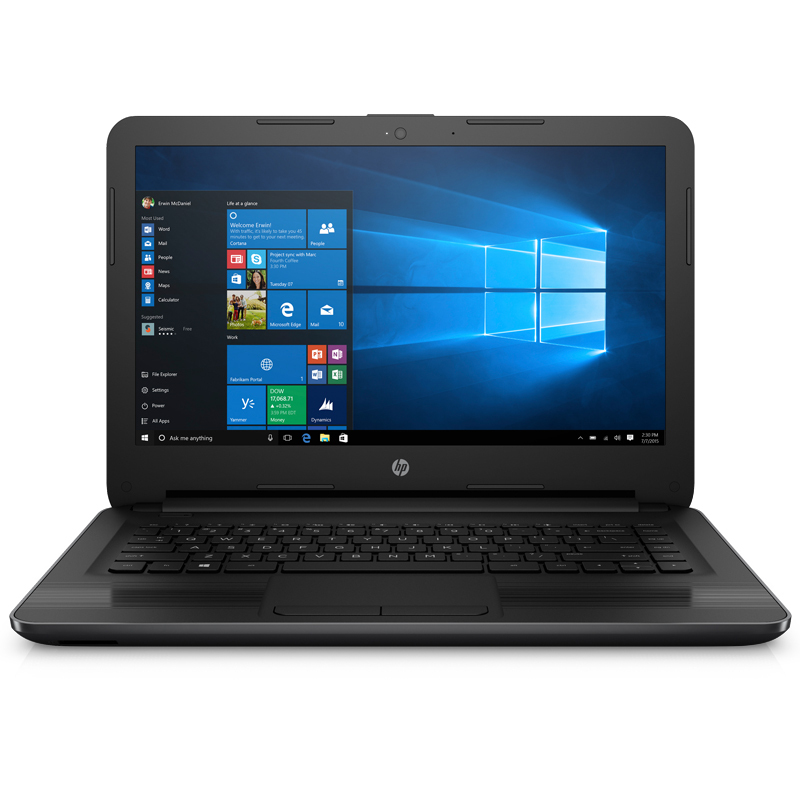 惠普(HP)商用笔记本电脑245 G5(E2-7110/4G/500G/Win10/蓝牙)