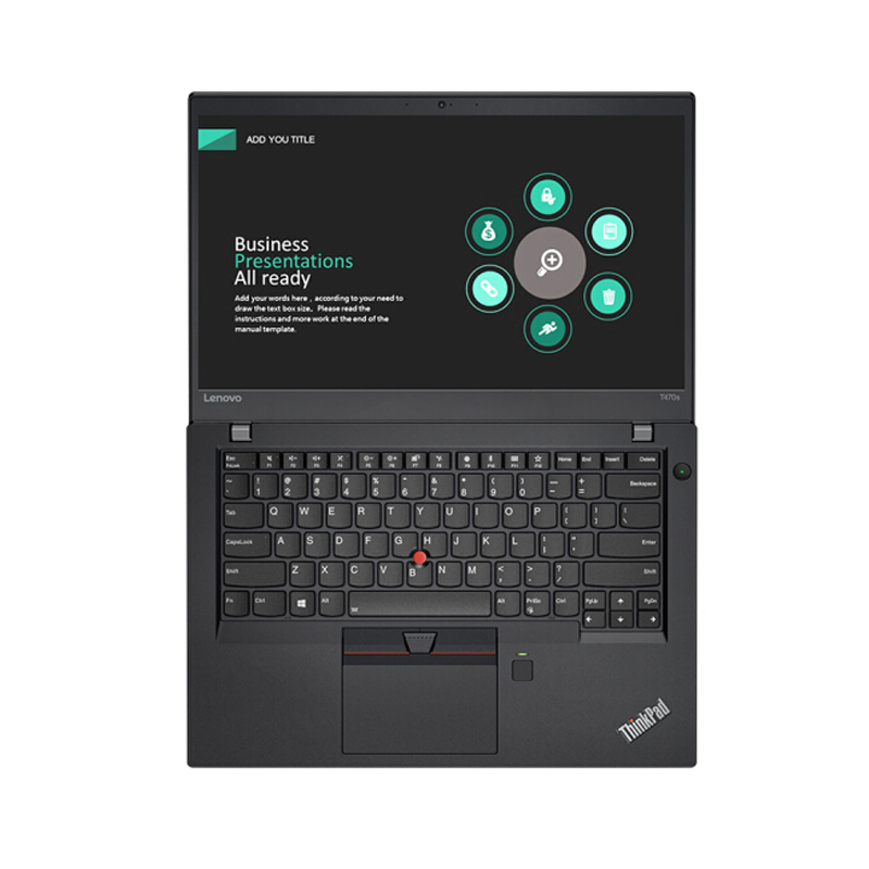 联想ThinkPad T470S-1VCD 14.0英寸笔记本电脑 Intel I7-7500U 8GB 512GB固态