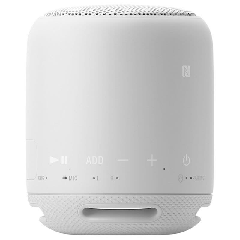 索尼(SONY) SRS-XB10/WC 便携迷你音响 IPX5防水设计 重低音无线蓝牙音箱 白色图片